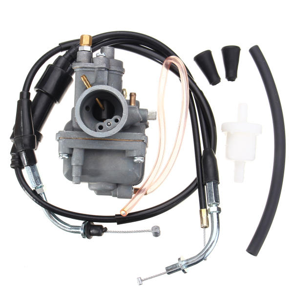 Yamaha PW80 Dirt Bike Carburetor Throttle Cable & Fuel Filter