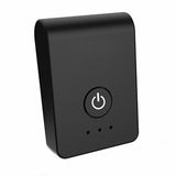 Black Bluetooth Vehicle Transmitter - Supports 4.2 A2DP AVRCP for Home Use