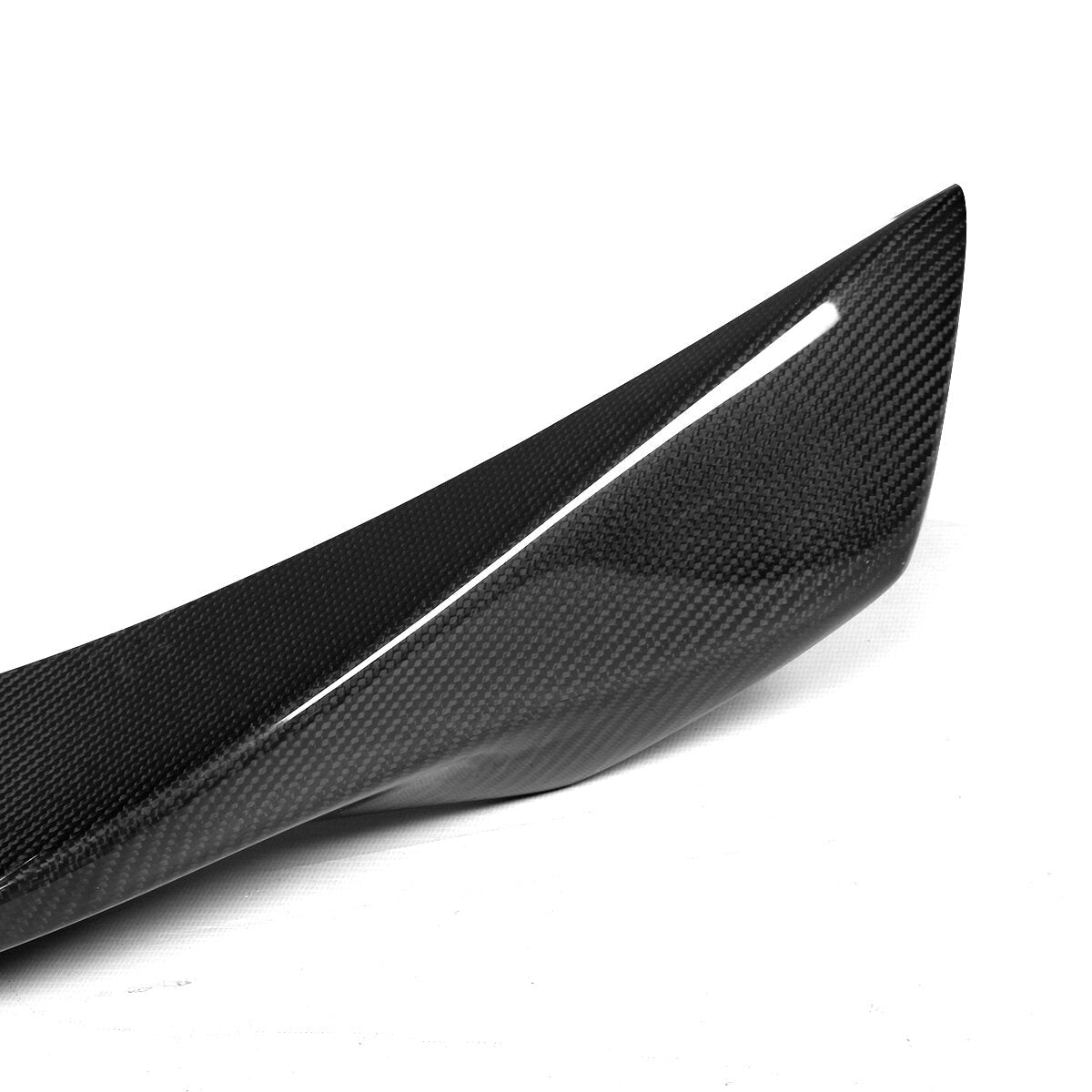 New Real Carbon Fiber Car Trunk Lid Spoiler Wing