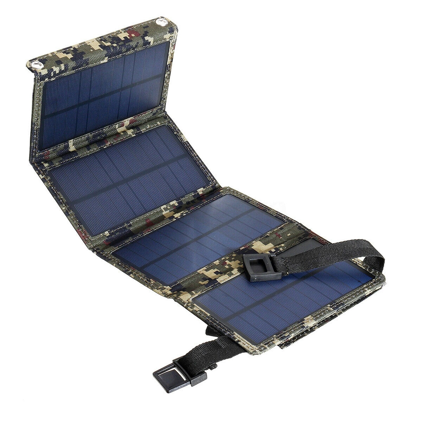 30W 5V USB Solar Panel Pack: Portable, Waterproof, Foldable Charger for Outdoor Camping & Emergency Mobile Phone Power