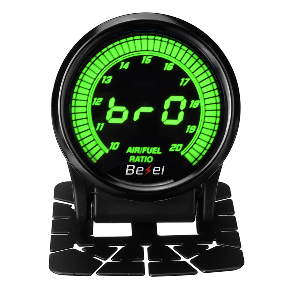 2" 52mm Car Air/Fuel Ratio Gauge Meter AFR Digital LED Display Black Face