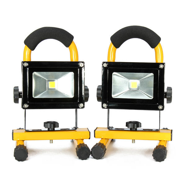 10W Portable Rechargeable LED Flood Light - Waterproof IP65 Outdoor Car Emergency Lamp