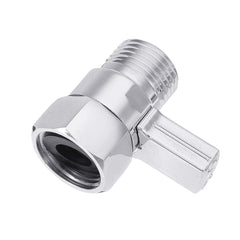 G 1/2 Shower Head Shut-Off Valve Brass Water Flow Control Regulator Quick Open Bath Accessory