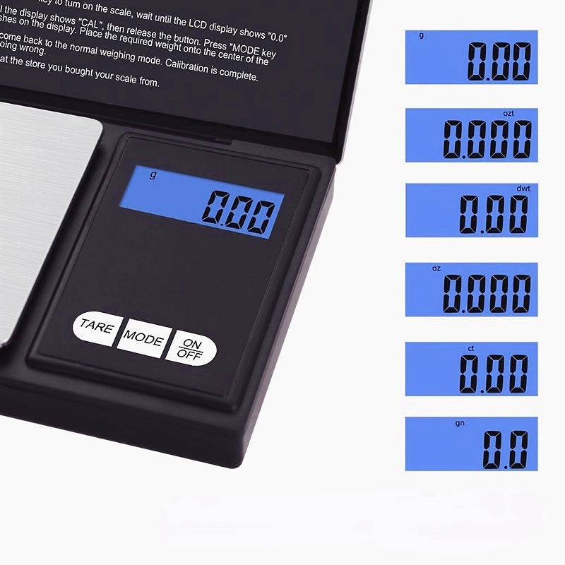 Mini Digital Gram Scale with LCD Display for Jewelry and Food