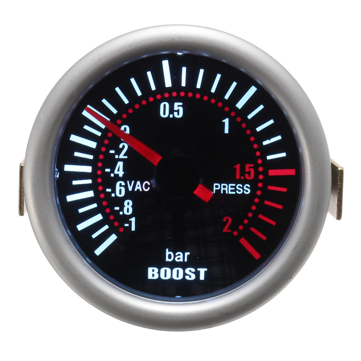 Universal 2 "52mm Auto Auto LED Digital Boost Gauge Meter 12V Rauch Objektiv