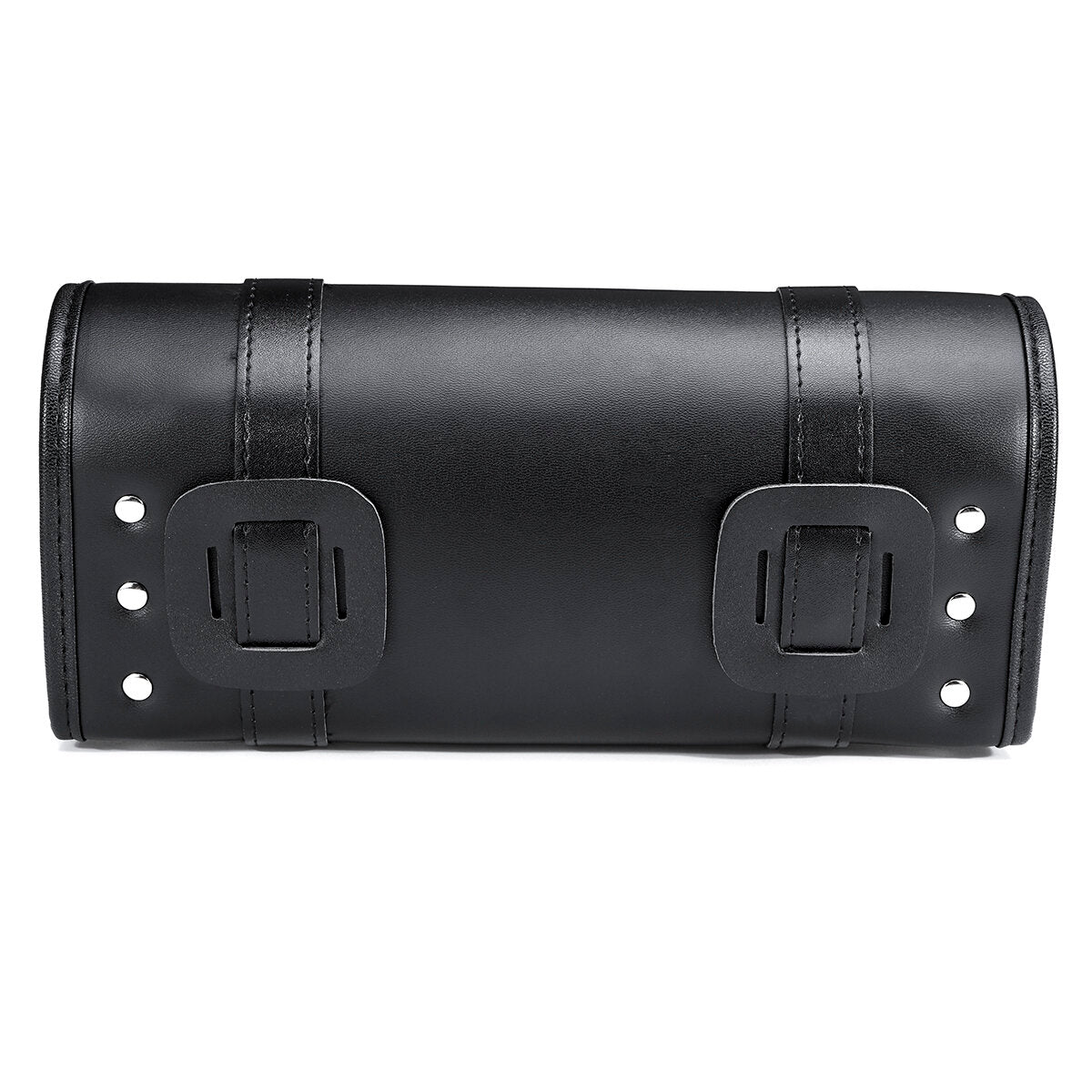 Universal PU Leather Motorcycle Front Fork Tool Bag Saddlebags Pouch Luggage