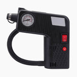 12V Portable Air Tire Inflator Pump with LED Safety Hammer for Motorcycle, Electric Car, and Bike