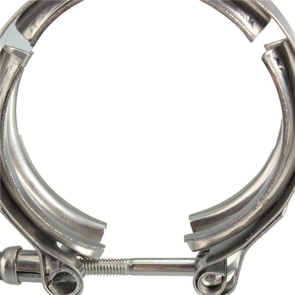 Universelle 3-Zoll-V-Band-Klemme aus Edelstahl für 77-87 mm Auspuffanschluss