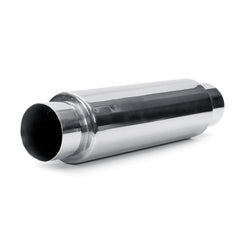 Universal 12" Exhaust Muffler Silencer Glass Pack with 3" Inlet/Outlet