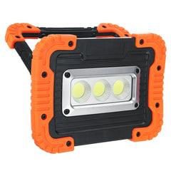 10W COB LED Rechargeable Floodlight - Outdoor Camping Work Lamp with Charging Function