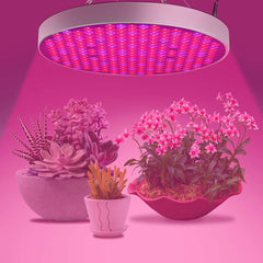 35W UFO LED Grow Light, Full Spectrum for Indoor Plants, Flowers, Seeding, Hydroponic Greenhouse, AC85-265V, 250 LEDs