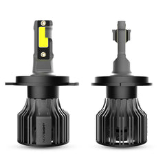 2PCS 72W Car LED Headlight Bulbs 10000LM 6000K Fog Lamps