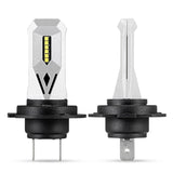 80W LED Car Fog Lights Driving Brake Bulbs 1500LM 6500K Cool White - 2 Pack