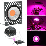 50W Full Spectrum LED Grow Light for Veg, Seed, Greenhouse - Super Cooling, AC110V/220V