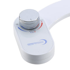 7/8" Non-Electric Toilet Bidet Seat Attachment with Cold Water Spray for Bathroom