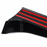 2Pcs Car Rear Window Side Spoiler Wing Canard Splitter Set