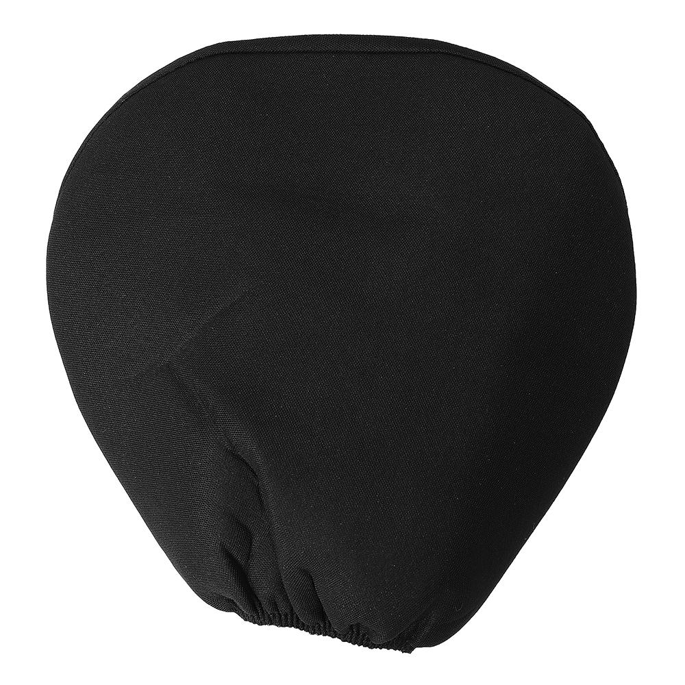 Universal Double Seat Fabric Car Front Seat Cover Cushion Protector - Full Surround, Black and Grey
