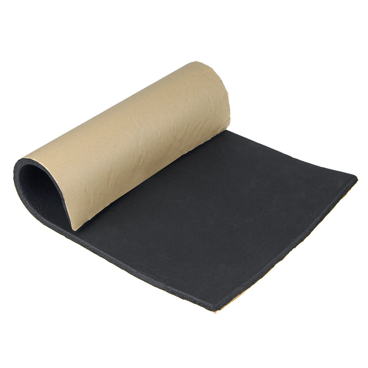 36X 10mm Car Sound Deadener Mat - Noise Proof Bonnet Insulation, Engine Firewall Heat Foam Cotton Sticker 30x50cm