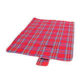 Lightweight Waterproof Folding Beach Cushion - Outdoor Picnic, Camping Pad, Moistureproof Plaid Blanket