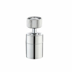 360 Degree Rotating Universal Splash Filter Faucet Extender - Silver