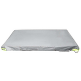 Waterproof Windproof Trailer Cover with Rubber Belt - 208x114x13cm Dust Protector