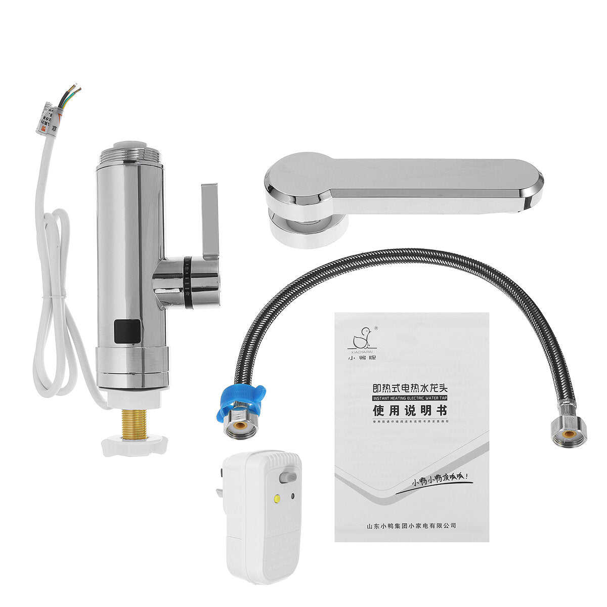 3300W Fast Electric Faucet Heater, 3s Instant Hot Water, 360 Degree Rotating Tap