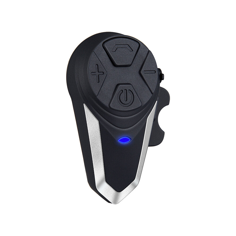 1000m Motorcycle Helmet Bluetooth Intercom - Waterproof, FM Radio, Wireless Interphone