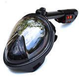 Diving Mask Underwater Scuba Anti Fog Full Face Snorkeling Set With Skid Ring Snorkel