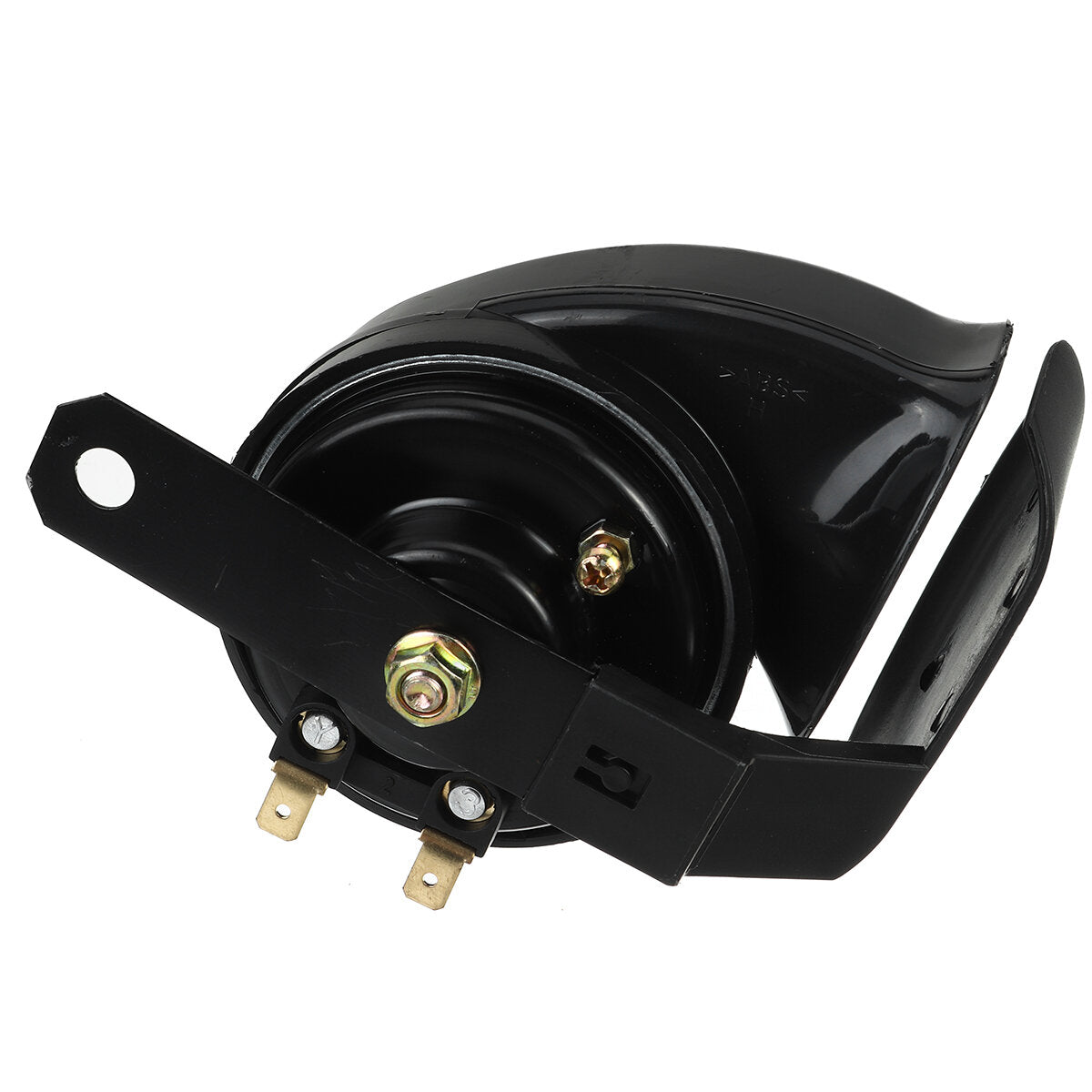 12V 130dB Electric Snail Horn Air Siren Loudspeakers - Waterproof for Truck, Car, Motorcycle