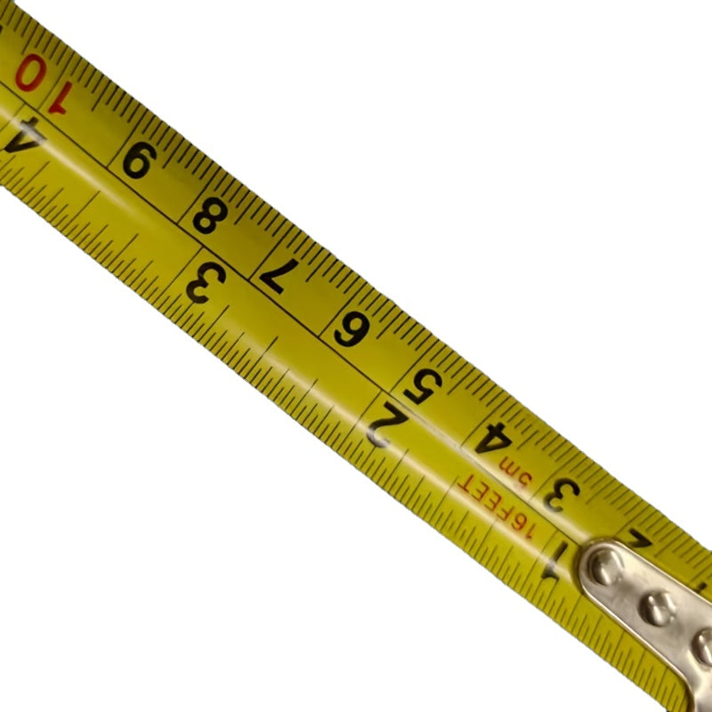 196.8in Anti-Drop Transparent Tape Steel Ruler - Hardware Measuring Tool