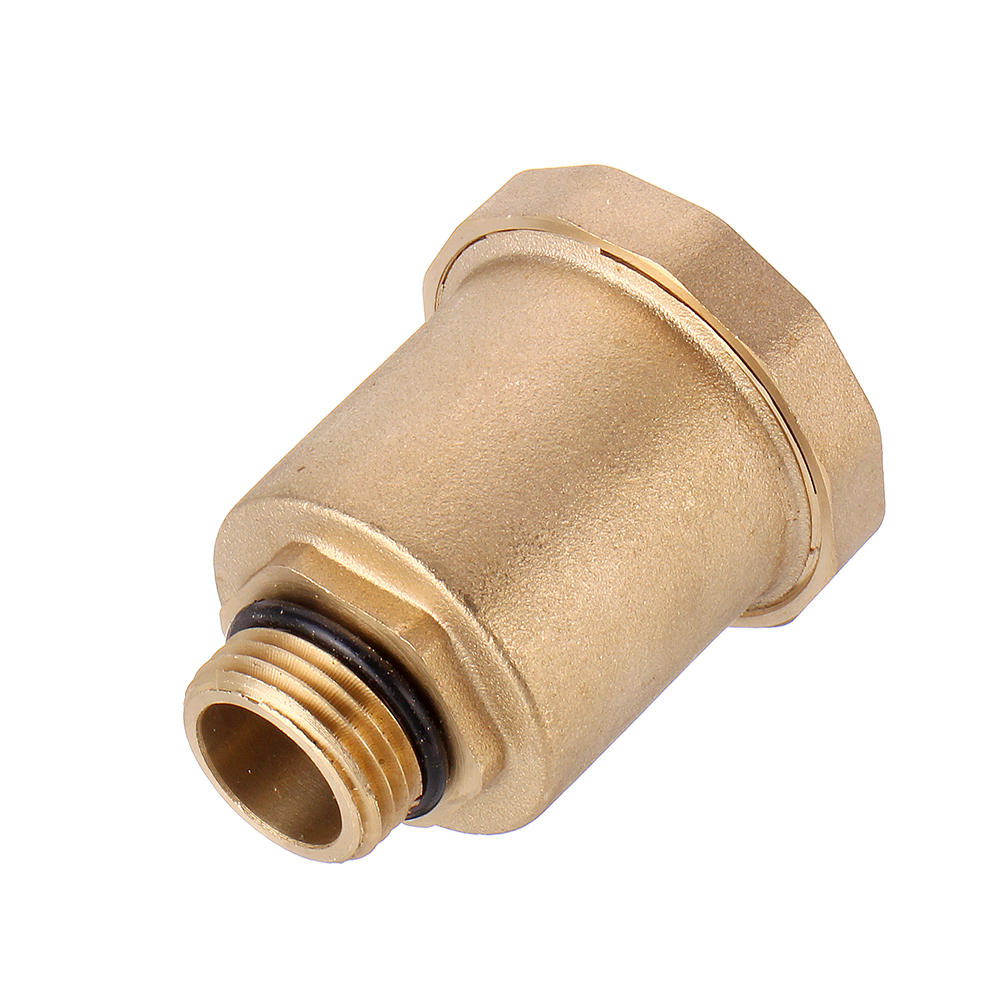 G1/2 Brass One-Way Air Vent Valve - Automatic Pressure Release for Solar Water Heater Safety