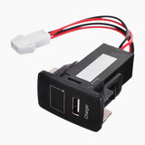 Honda Car Battery Charger 2.1A USB Port with Voltage Display