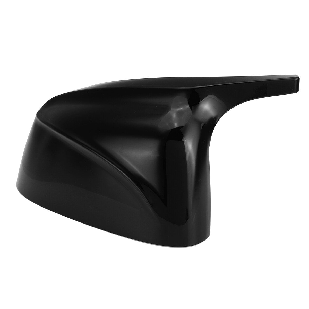 Glossy Black M Style Replacement Side Mirror Cover Caps