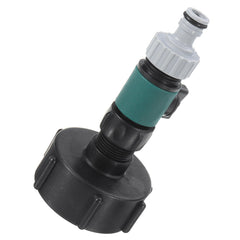 Ton Barrel Water Tank Connector: Garden Tap Thread Plastic Fitting Tool Adapter - Quick Outlet Type