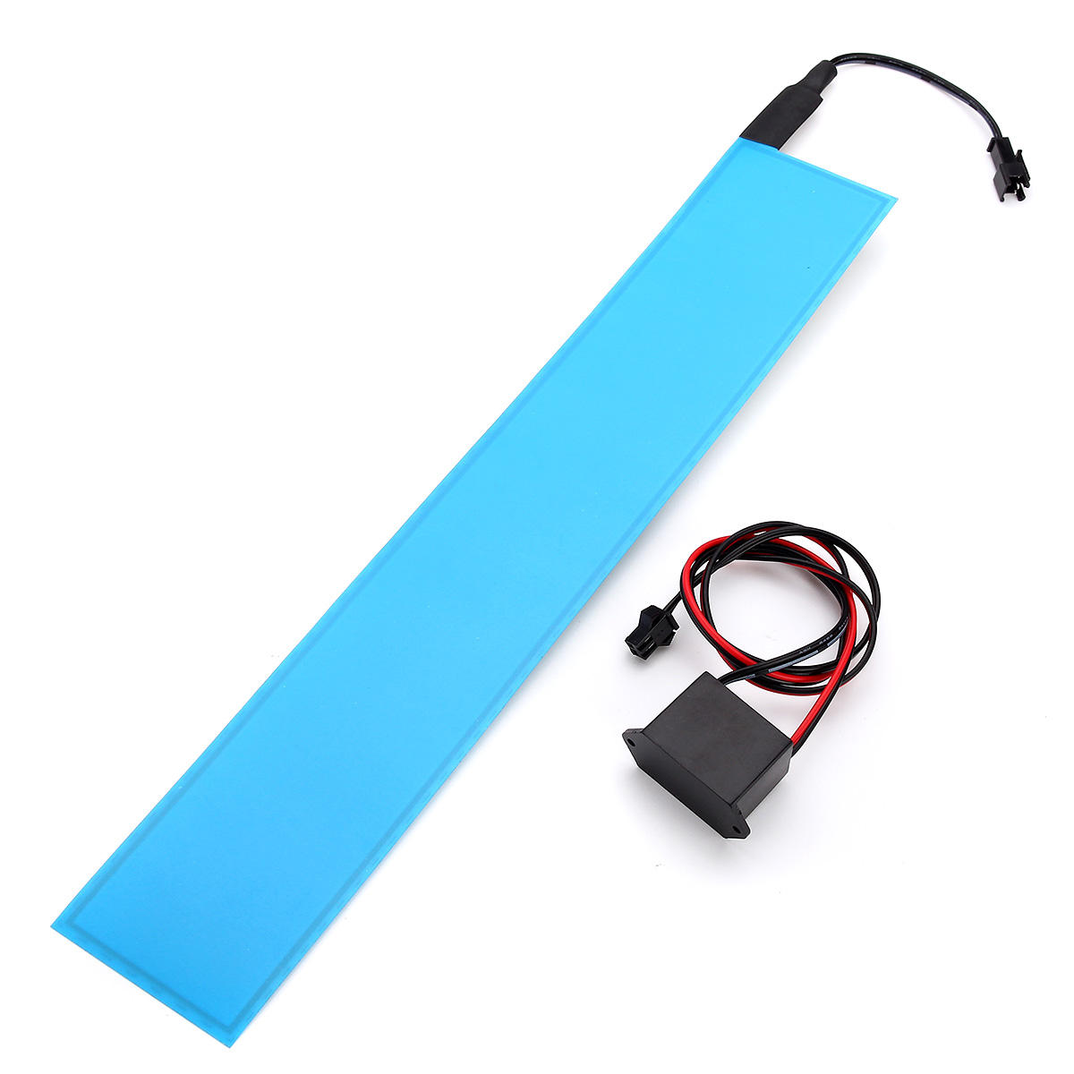 12x2 Inch 12V Flexible EL Tape Panel Backlight with Inverter - Electroluminescent Decorations Light