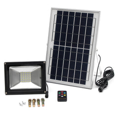 10W LED Solar Flood Light with Motion Sensor for Outdoor Garden Security