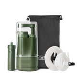 Portable Water Filter for Camping, Hiking, Fishing, Emergency, Disaster Survival - Filtration System Purifier