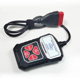 OBD2 Car Diagnostic Scanner EOBD Scan Tool with DTC Engine Code Reader and Voltage Test, Built-in Speaker