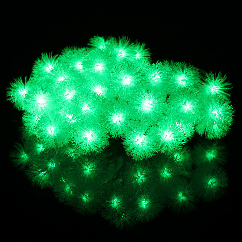 4M 40LED Multi-color Snow Fairy String Lights - Flexible, Portable, High Brightness