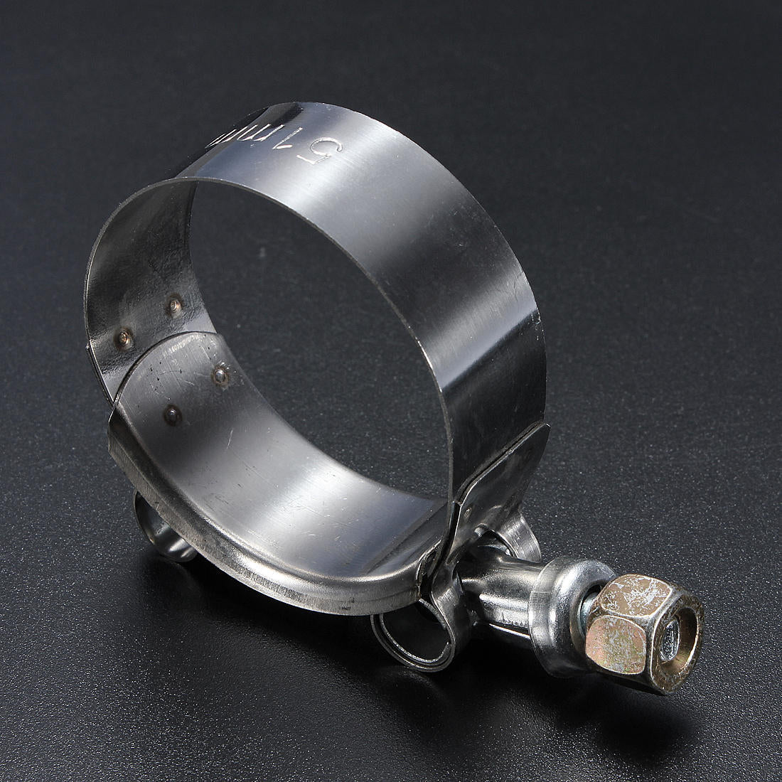 Stainless Steel T-Bolt Hose Clamps for Exhaust, Marine, and Pipe Applications