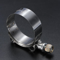 Stainless Steel T-Bolt Hose Clamps for Exhaust, Marine, and Pipe Applications