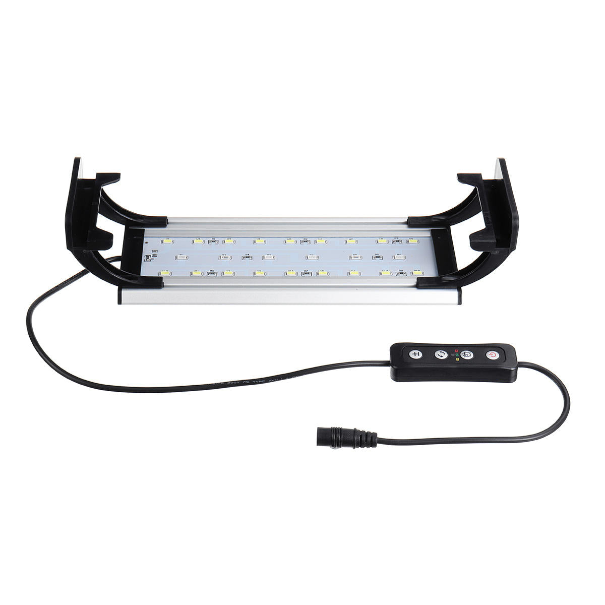 10W LED Aquarium Light, 20CM, Dimmable, 3 Modes, AC80-240V Fish Tank Lamp