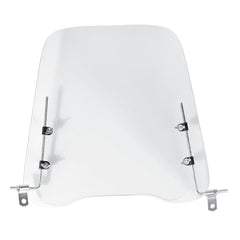 Universal Motorcycle Clear Windshield Deflector - 3mm Thick Scooter Windscreen