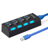 USB Hub 3.0 USB Splitter Multiple Ports