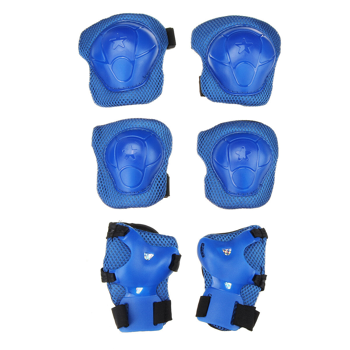 7PCS Kids Safety Gear Set: Helmet, Knee & Elbow Pads for Skating & Biking