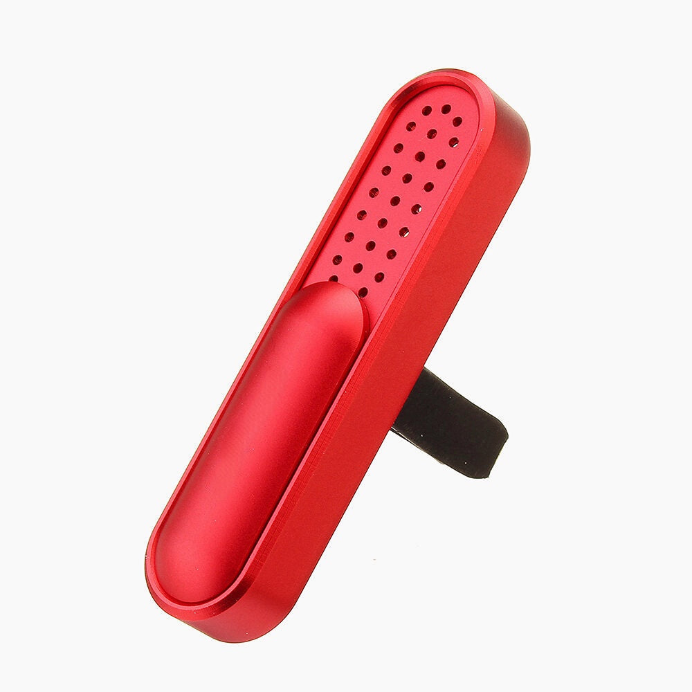 Cafele Metal Car Air Freshener Bar - Solid Perfume Fragrance Diffuser with Magnetic Slide Control