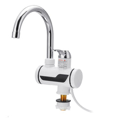 3000W 220V Electric Faucet Tap Hot Water Heater with LED Display for Home, Bathroom, Kitchen, and Showerhead