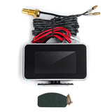 12V/24V 2-in-1 LCD Car Digital Gauge: Voltage, Pressure, Water Temperature Meter