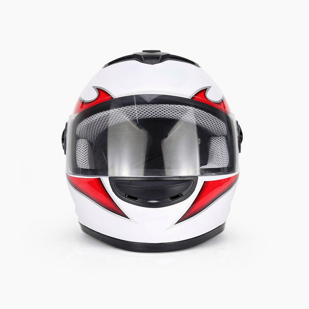Unisex-Integralhelm für Motorradfahrer mit HD-Antibeschlaglinse und Nackenschutz – atmungsaktiv, universelle Passform