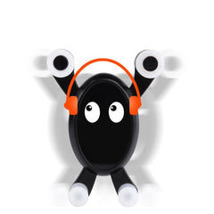 Gravity Automatic Air Vent Car Phone Holder - Cartoon Buckle ABS Stand Mount for iPhone X